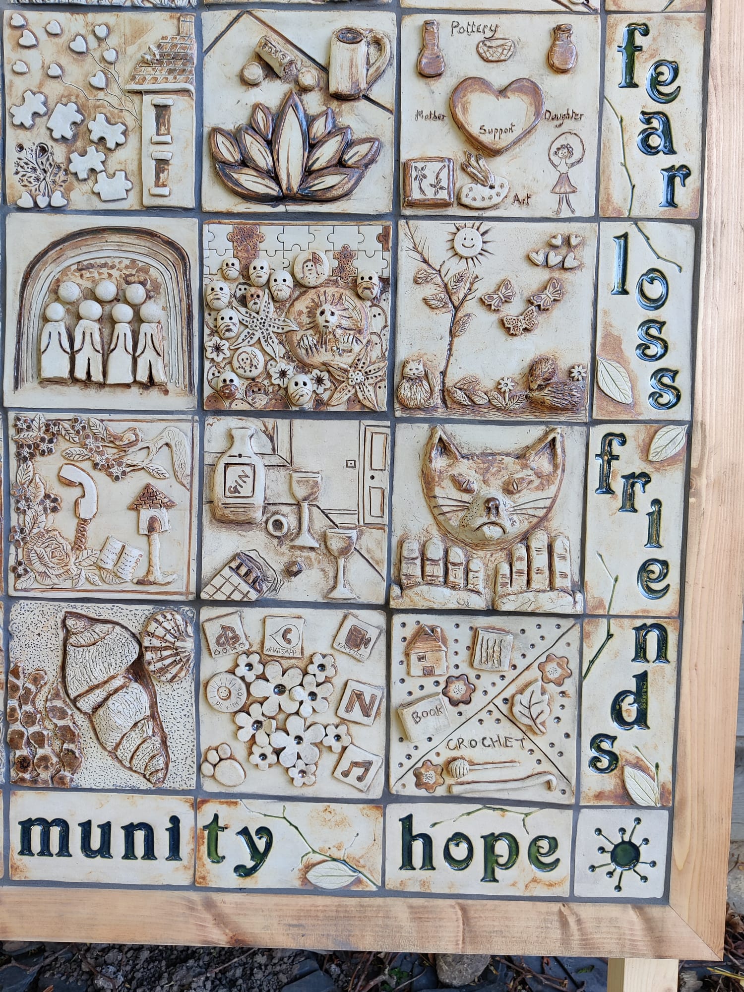 Closer view of 2-Gether tile
