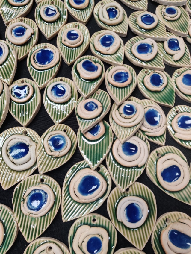 School ceramic project piece