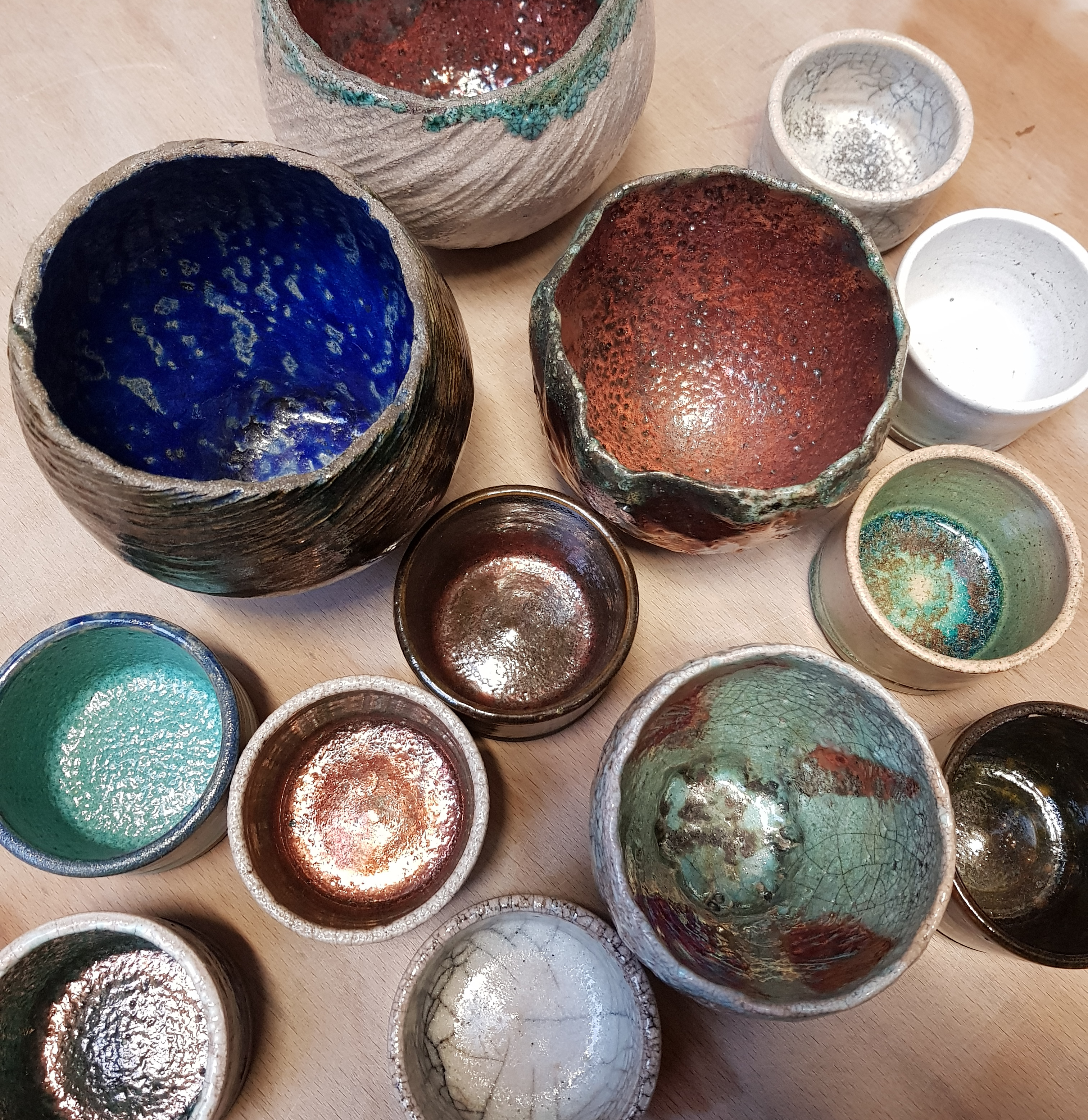 Pottery studio interior